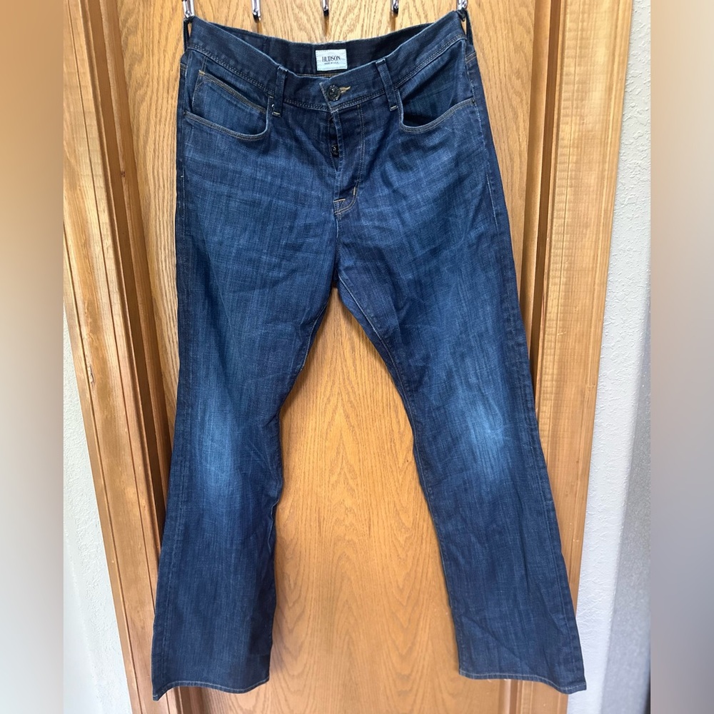 Men’s HUDSON jeans, dark wash. Size 33
